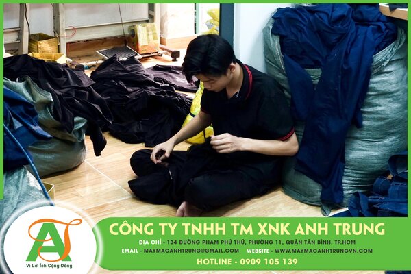 Hình ảnh xưởng may - Công Ty TNHH Thương Mại Xuất Nhập Khẩu Anh Trung